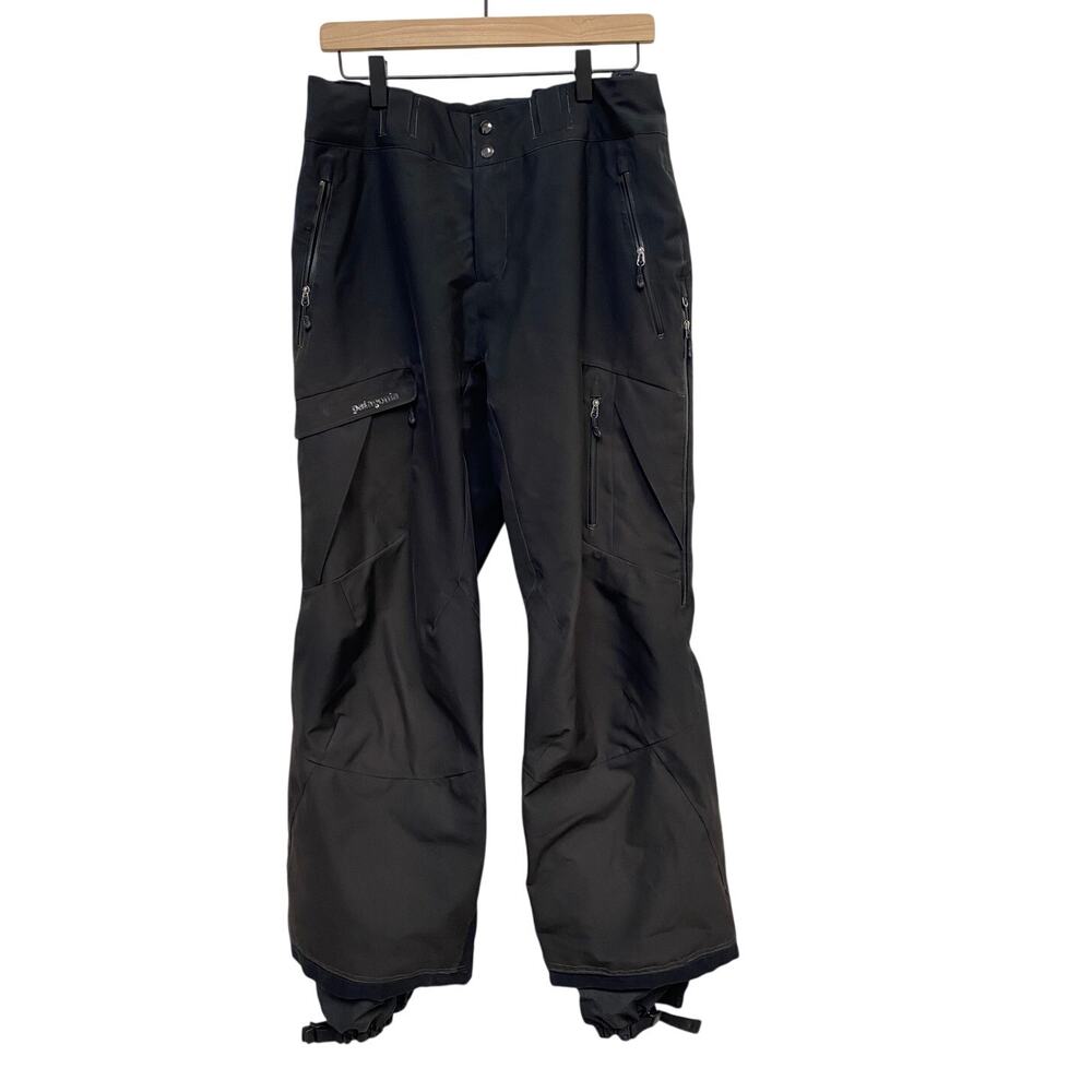 Patagonia Womens Insulated Powder Town Pants Black Size Large